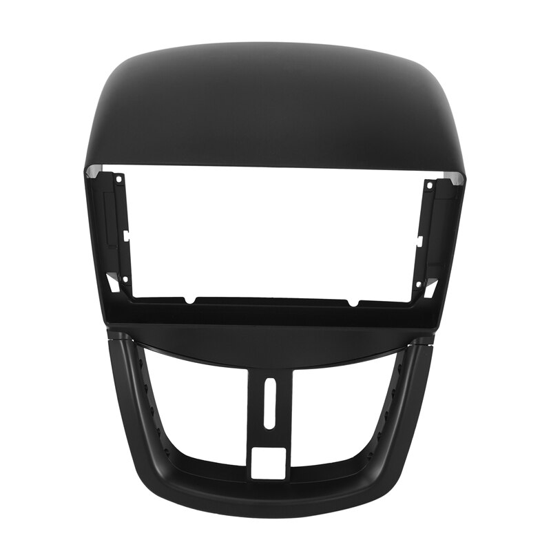 9 Inch Car Audio Frame Car Radio Panel GPS Navigation Panel DVD Panel Frame for Peugeot 207