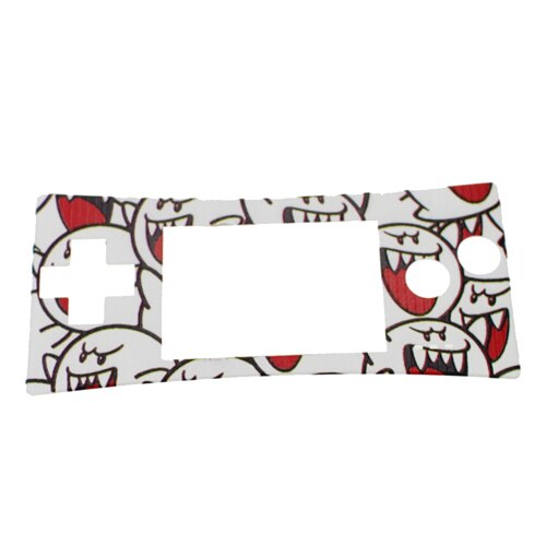 Tingdong chrom-frontplattenabdeckung, Ersatz-frontgehäbenutzen für nintendo Spiel Junge Mikro (gb m): H