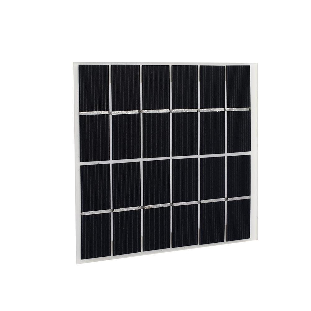 Solar Cells Solar Panel Solar Charging Equipment Durable Reusable Environmental 120*110mm 6V Monocrystalline Silicon ETFE Mini