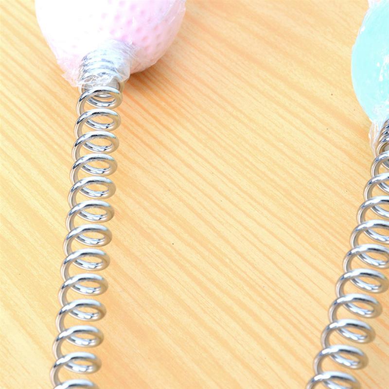 4pcs Spring Massage Hammer Silicone Massage Ball Back Massage Hammer Portable Massage Stick