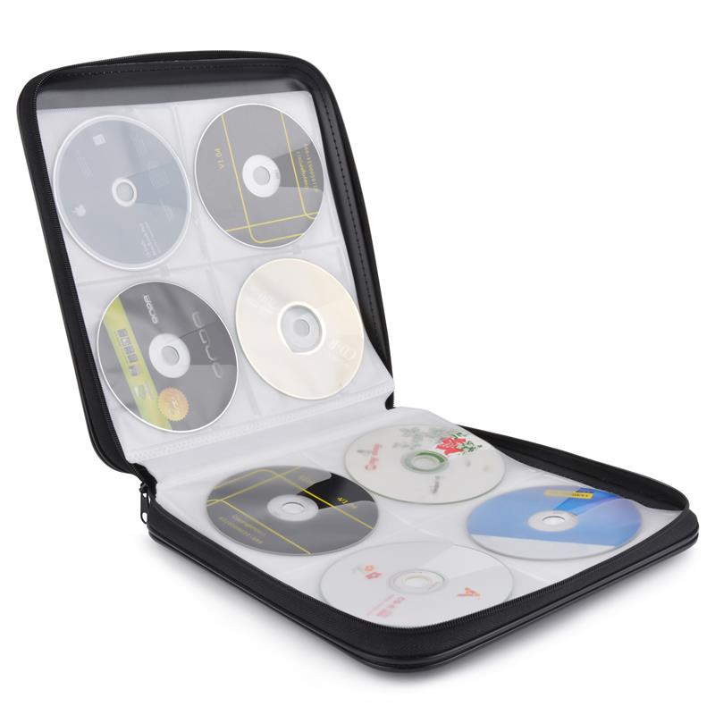 Cd Draagtas 160 Capaciteit Zware Discs Storage Case Cd Organisator Dvd Draagtas Houder Album Box Case Carry pouch