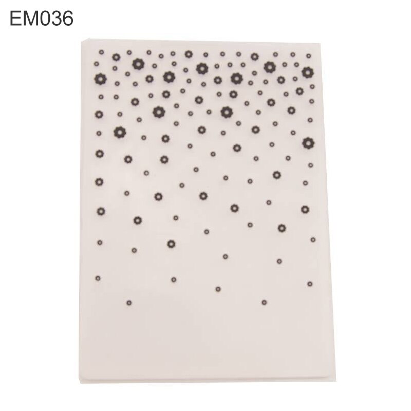 6 Designs Paper Embossing Template Paper Cards for Scrapbooking Craft Card Making DIY Photo Album Ornament Wedding Decor 1PC: EM036