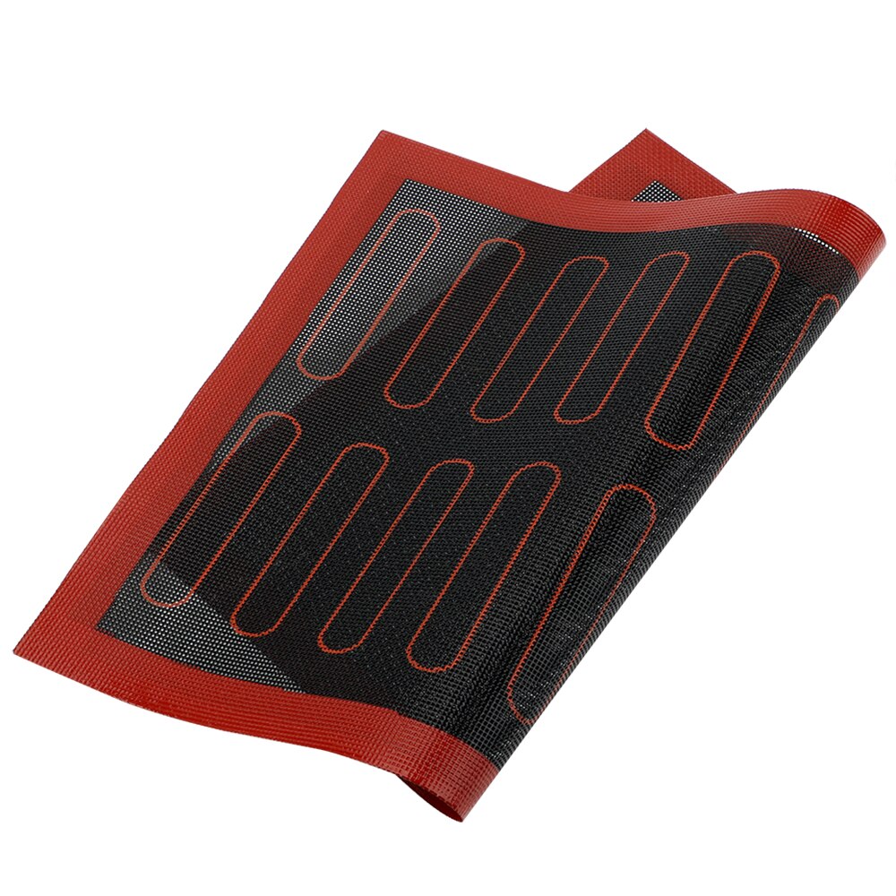 Hilife non-stick bagemåtte 40*30cm silikonemåtte ovnpladeforing til macaron cookie brød puff perforeret pad wienerbrød værktøj
