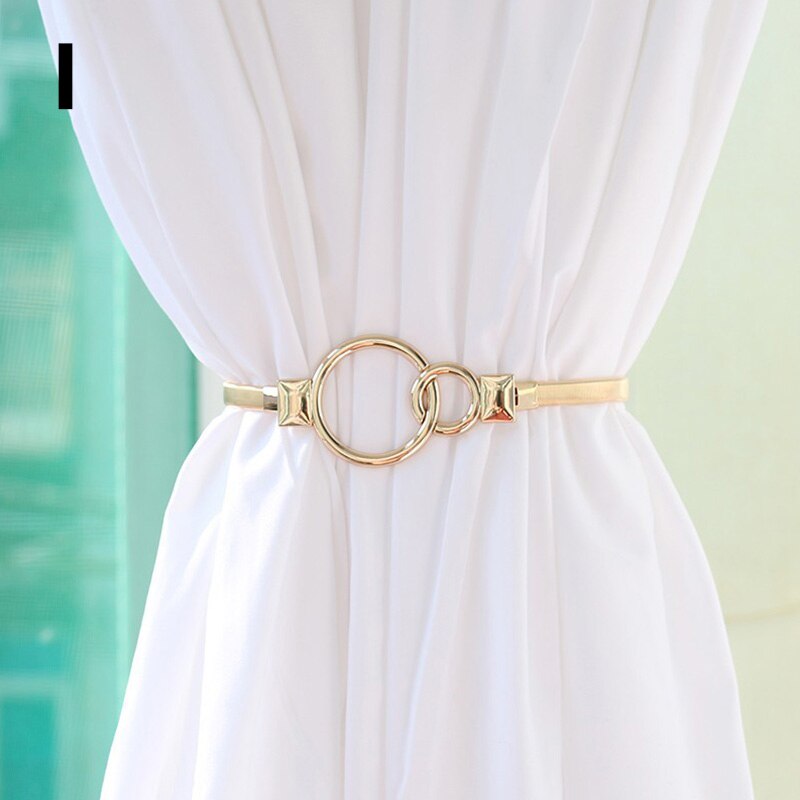 Kreative Vorhang Strap Tie Elch Form Aluminium Legierung Metall Vorhang Riemen Gold Siliver Vorhang Schnallen Für Home Vorhang Clip Acces: I
