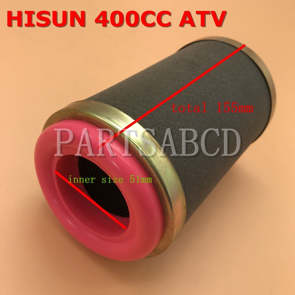 HISUN 400 HS400 400CC ATV Quad Luchtfilter Cleaner Element Assy