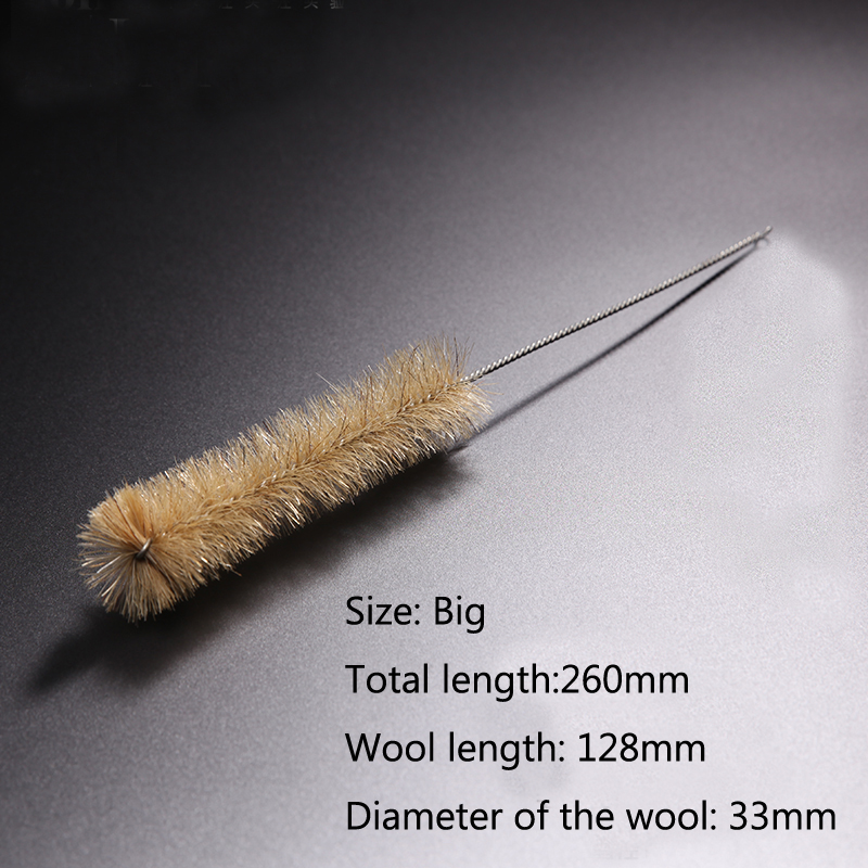 3pcs/set Test-tube brush Laborator Laboratory Test Tube Hair Brush (small,middle and big) 3pcs/set