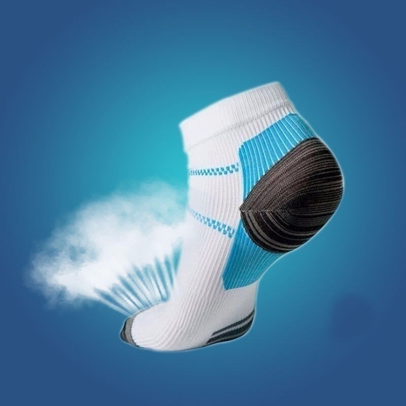 1 paar Unisex Voet Compressie Sokken Plantaire Fasciitis Hielspoor Boog Pijn Ademende Sok Outdoor Sport Sokken One Size