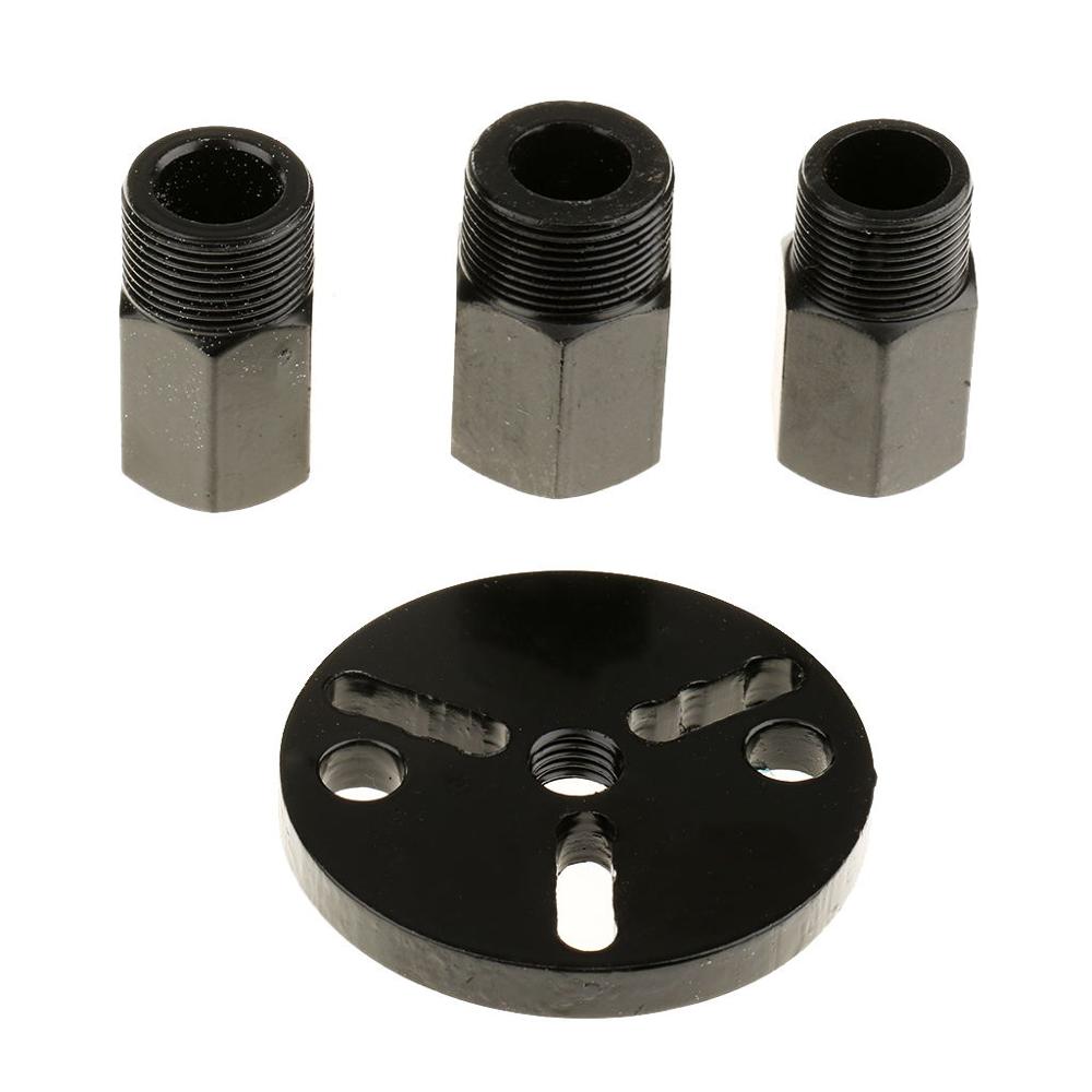 14 Pcs Car Air Conditioning Compressor Clutch A/C Puller Rebuild Remover Tool Kit Universal Auto A/C Compressor Installer Puller