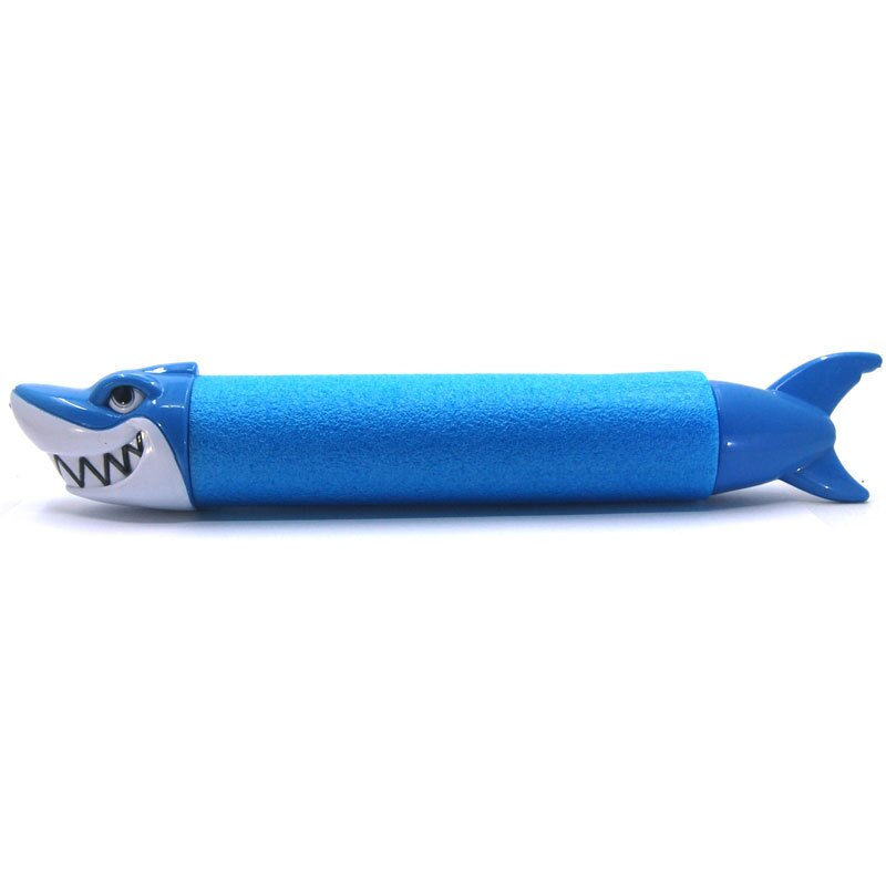 Cartoon Summer Water Kids Toys Outdoor Games Crocodile Squirter Toys For Children: Shark blue