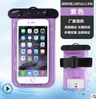 Universal Waterproof Case Swim Cover Pouch Bag Mobile Phone Coque Water Proof Case For iPhone 11 Pro MAX 6s 7 Plus Xiaomi: 3