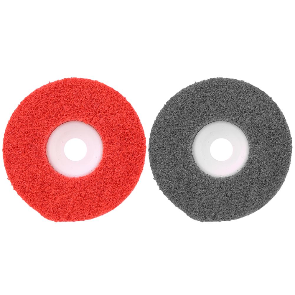 Nylon Fiber Polishing Wheel Non-woven Abrasive Wheel Metal Grinding Disc Premium Anti-Blocking Polishing Deburring Grinding Disc
