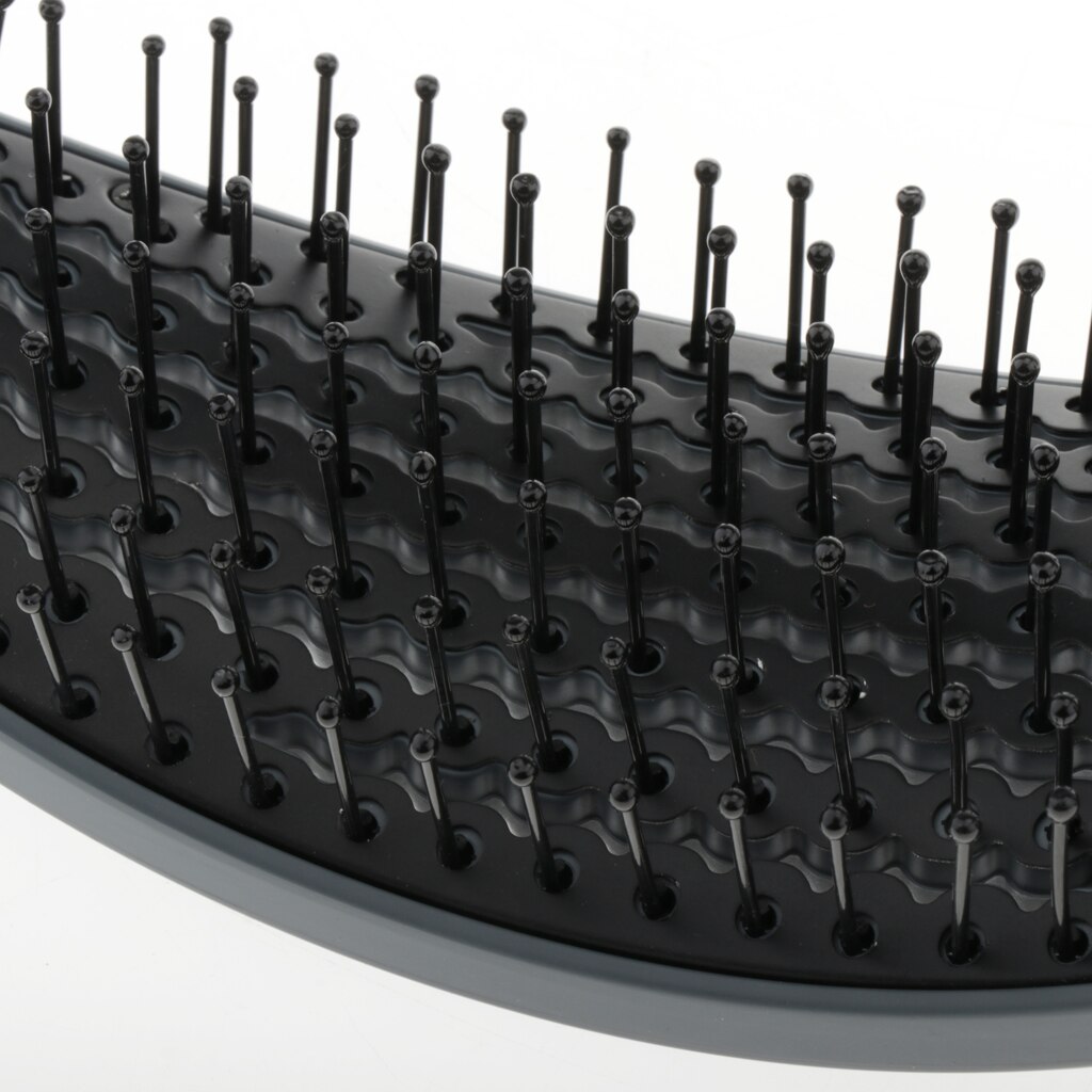 Nylon Rat Tail Large Curling Paddle Brush for Detangling Volumizing Blow Drying