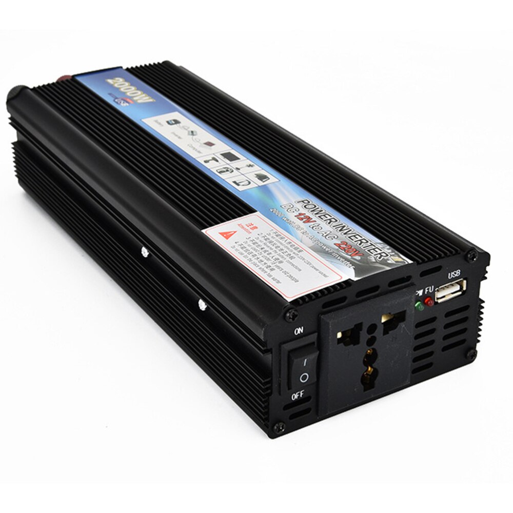 2000W Car 24V DC to 220V AC Converter Car Power Supply
