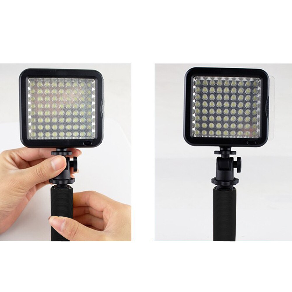 1/4 ''metall Schwarz Griff Hand Griff Kamera SLR DSLR Stabilisator Nicht-Unterhose Griff für LED Flashliting Kamera Zubehör