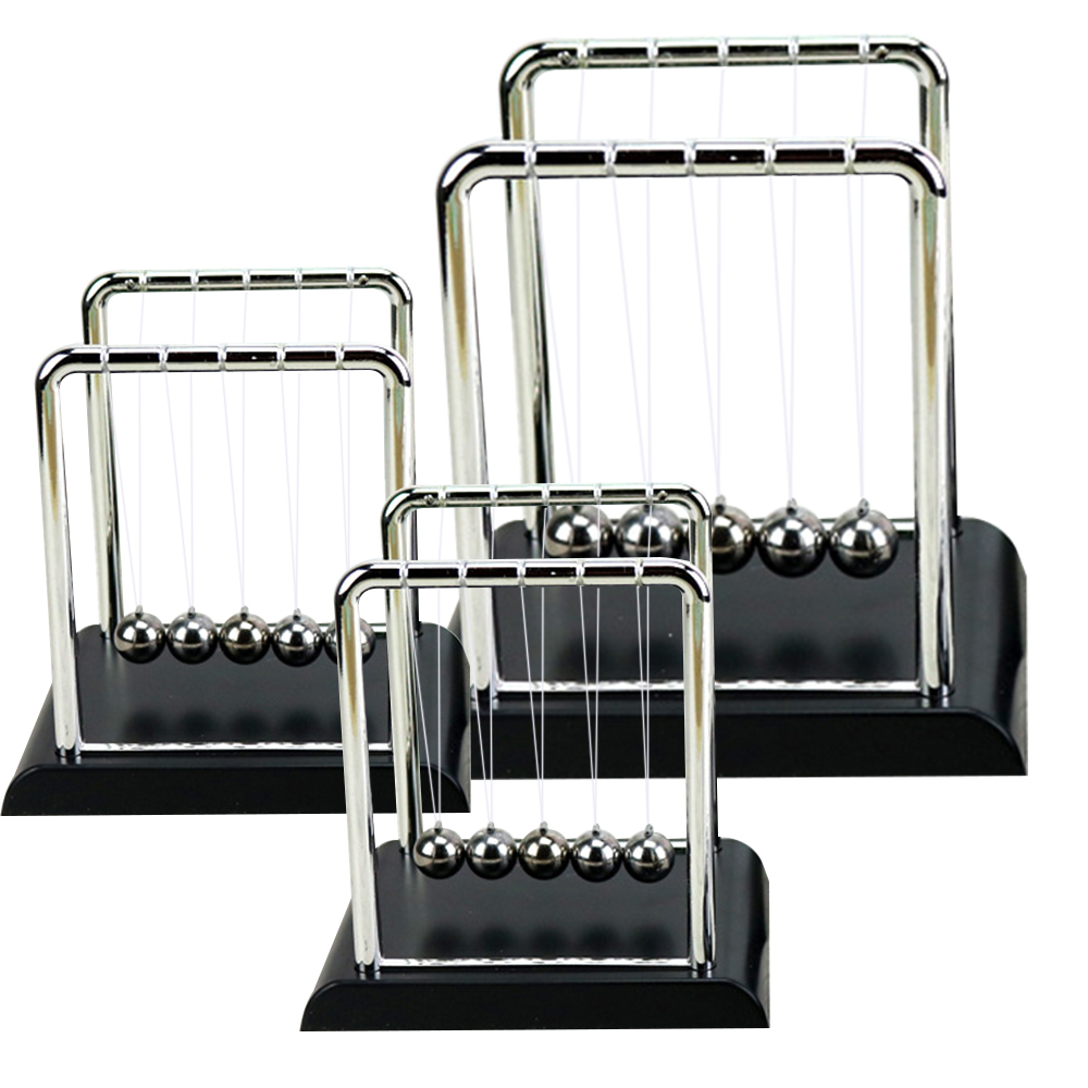 Simple Newton's Cradle Desk Table Home Decor Metal... – Grandado