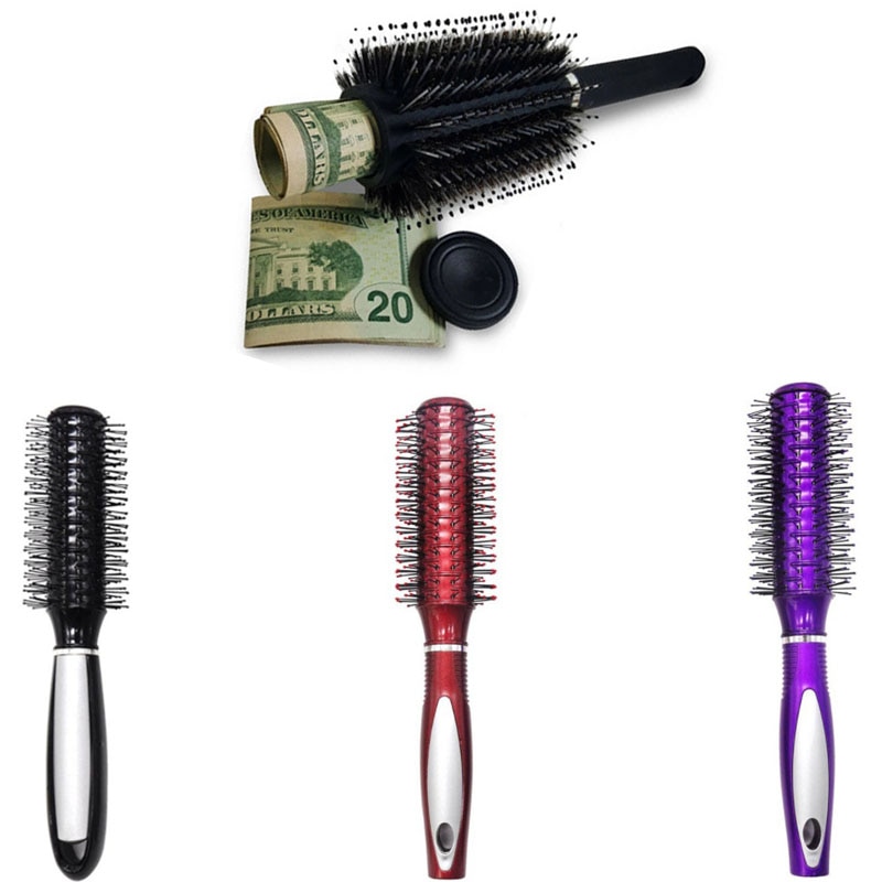 Haar Kam Secret Stash Holle Doos Verborgen Secret Hair Borstel Sleutel Kluis Verborgen Diversion Secret Verbergen Diamanten Sieraden Opslag