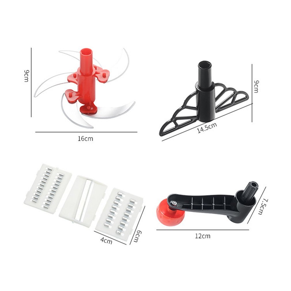 Multi-fonction cuisine manuel robot culinaire hachoir à viande hachoir à légumes broyeur Cutter oeuf mélangeur cuisine outil accessoires