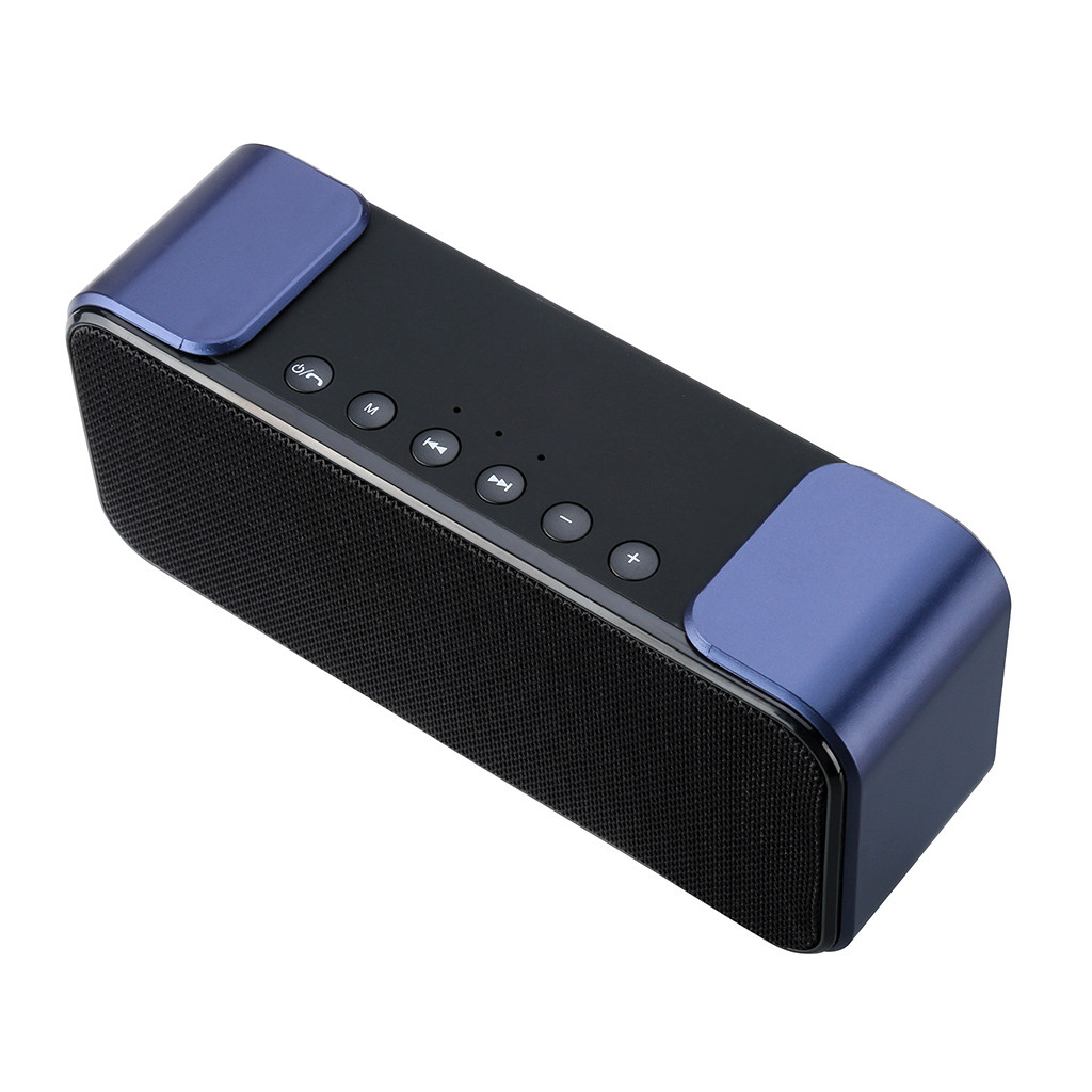 Draagbare 3D Surround Stereo Draadloze Bluetooth 4.2 Speaker Subwoofer Super Bass Luidsprekers Z729: dark blue