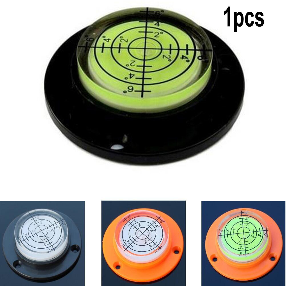 2pcs 30mm Horizontal Bubble Level High Precision Environmental Bulls Eye Spirit Level Round Bubble Mini Circular Measuring Kit