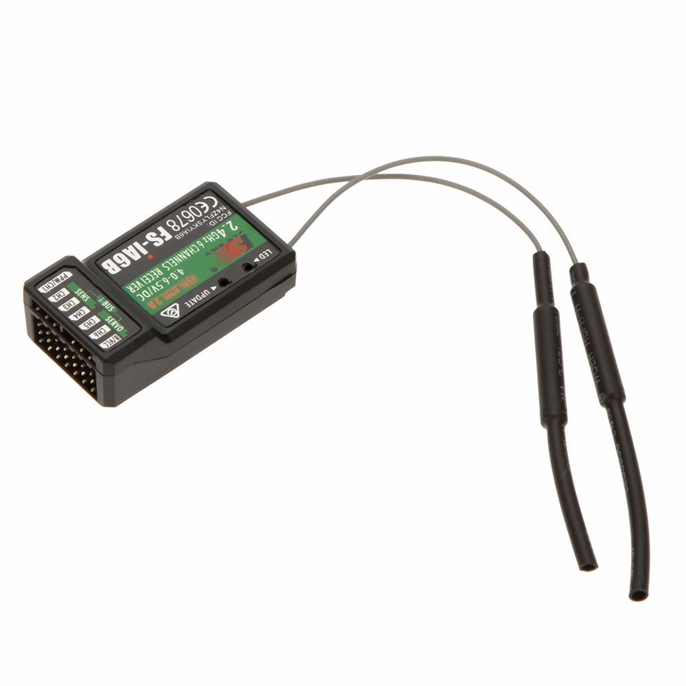 Original Flysky FS-iA6 FS-iA6B 6CH 6 Channel Remote Control Receiver Compatible Flysky i4 i6 i10 GT2E GT2F GT2G Transmitter