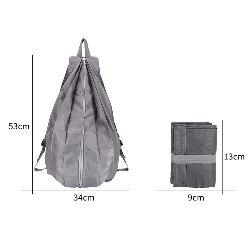 MABULA – grand sac à dos de voyage, Portable, étanche, réutilisable, facile à plier, pour courses, épicerie, Compact, pour Sport de plein air