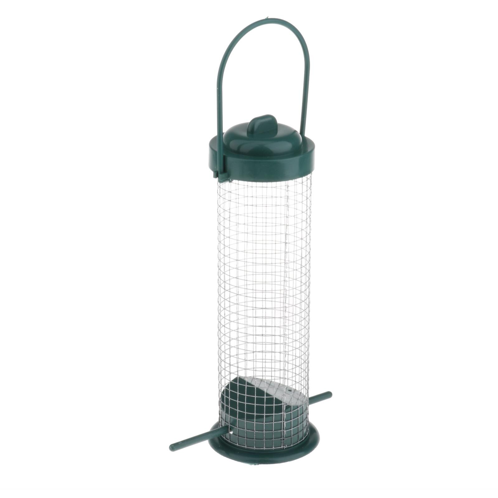 Wild Bird Feeder Squirrel Proof Feeding Station for Oudoor Patio Plastic
