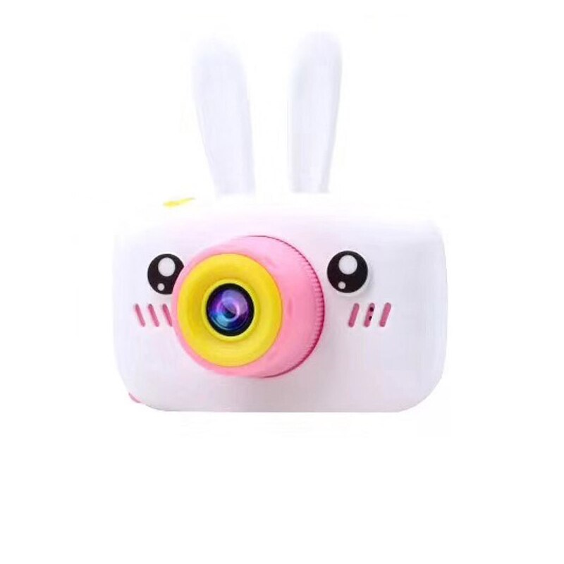 1080P HD Digital Video Foto Kamera Für Kinder Mini Kamera 2 Zoll Bildschirm 12MP Nette Cartoon Kinder Kamera Spielzeug für Mädchen Junge: White Camera / 32GB
