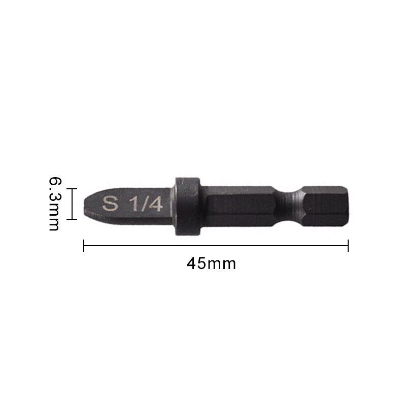 Hex Shank Imperial Tube Pipe Expander Support for Air Conditioner Conditioning Swaging Rotary Tool Set 7/8 3/4 5/8 1/2 3/8 1/4: Hex shank 1