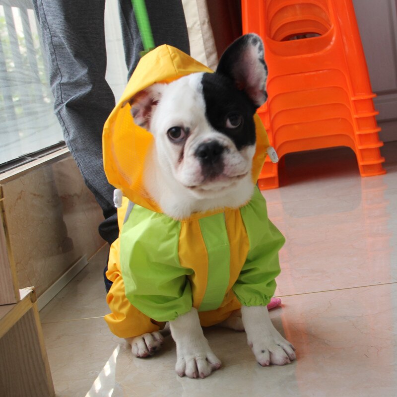 Welsh corgi hund regnfrakk vanntett klær jumpsuit bulldog alaskan malamute stor stor hund klær kostyme outftit