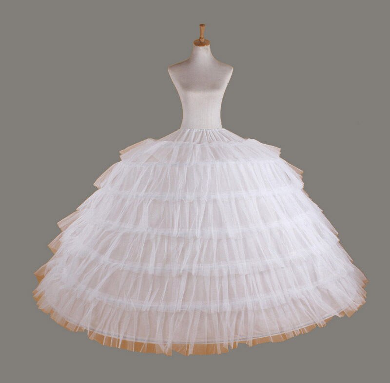 Enagua Sottogonna sottoveste da sposa Vestito da sposa de crinolina Hoopless: 13