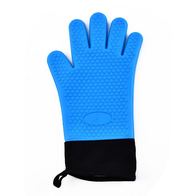 Gant isolant en Silicone, éponge en caoutchouc, épurateur ménager, outils de nettoyage de cuisine, directe: 6