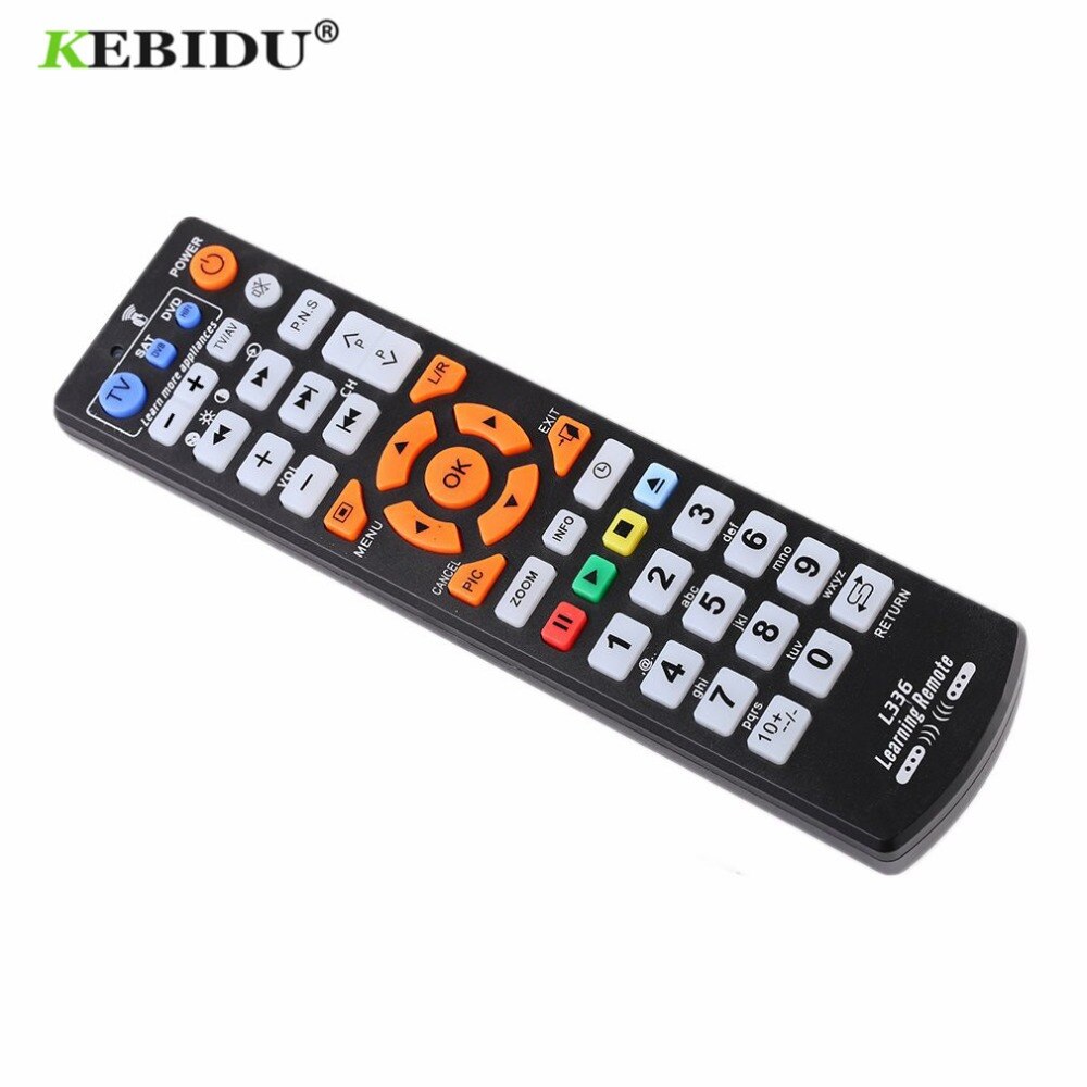 Kebidu til  l336 ir fjernbetjening universal smart fjernbetjening controller med indlæringsfunktion til tv cbl dvd sat til  l336
