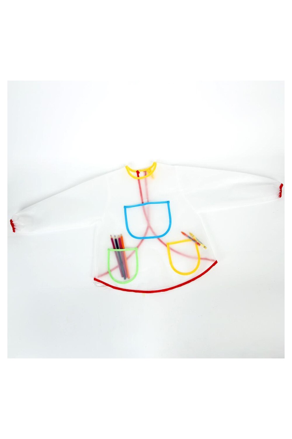 Waterproof Anti-Wear Overalls Painting Smock for Children Costume Crafts