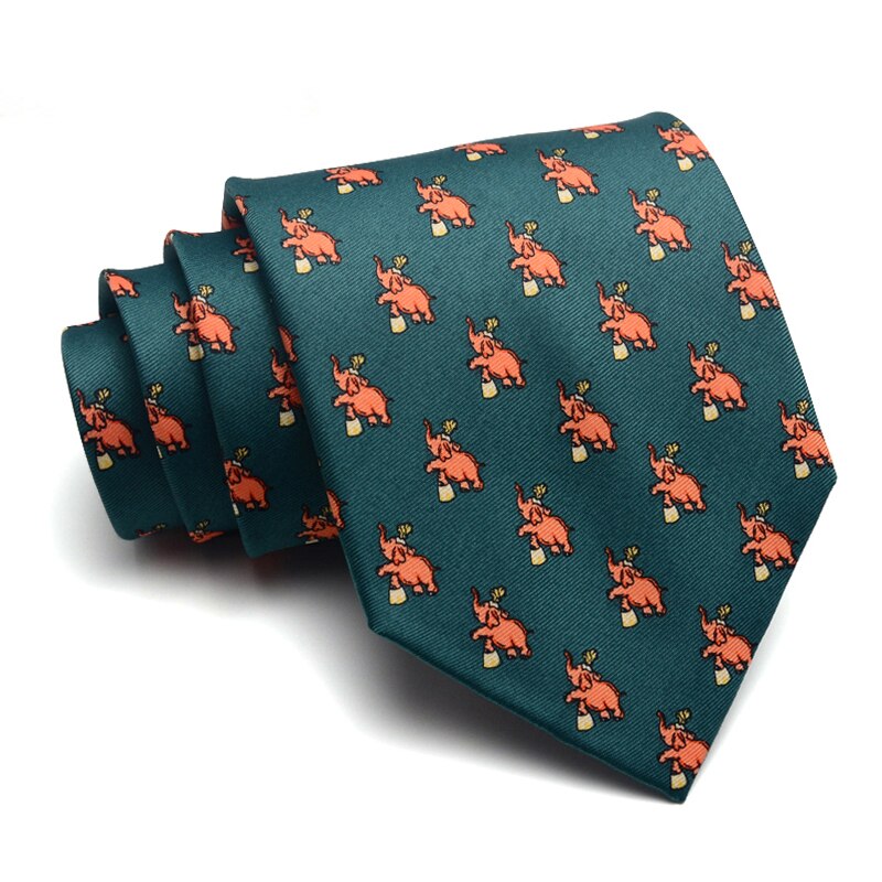Mænd slips mærke dyr print 8cm bred hals slips herre forretningsdragt slips vestlig stil kasse: Xc81-7