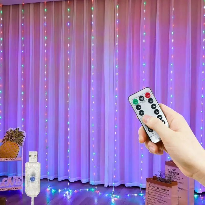 PartyDeco LED Spange Lichterkette – 14 M, 10 Clips, Für Fotos & Dekoration