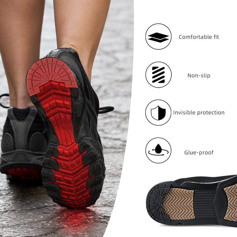 Sunvo Heel Sole Protector for Sneakers Shoes Outsoles Self-Adhesive Sticker Rubber Repair Insole Shoe Care Protection Accessorie