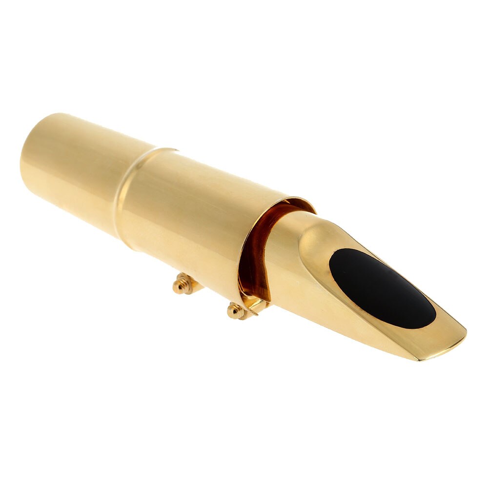 Jazz Altsax Saxofoon 7C Mondstuk Metalen met Mondstuk Patches Pads Kussens Cap Geschikt voor professionele saxophonists