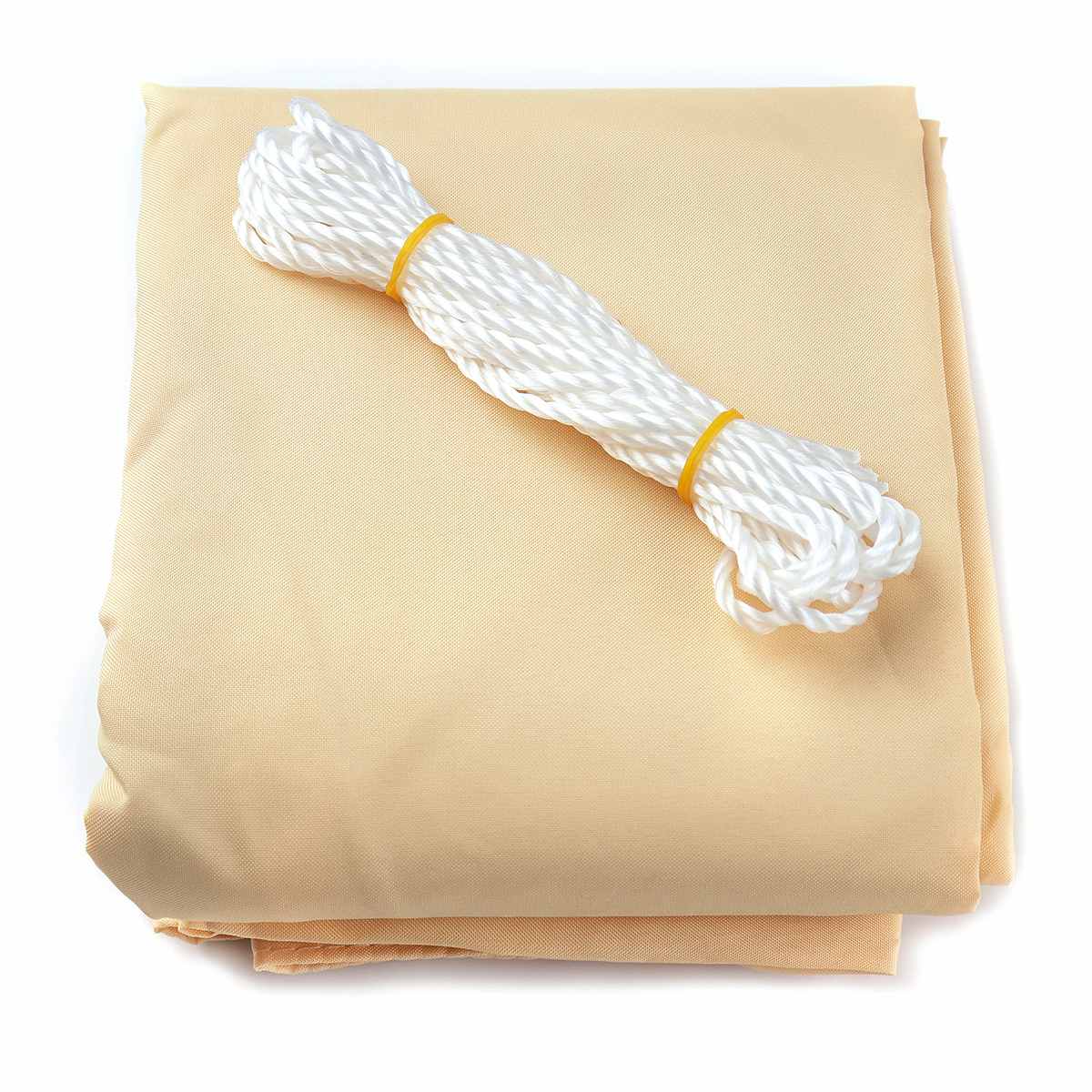 Right-angled triangle square rectangular beige rectangular square home garden outdoor waterproof sunshade canvas