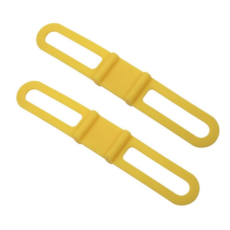 Bande élastique En Silicone Pour Fixer L’éclairage De Vélo – Multi-tailles, Sans Outils, Durable, Pour Guidon Et Tige De Selle
