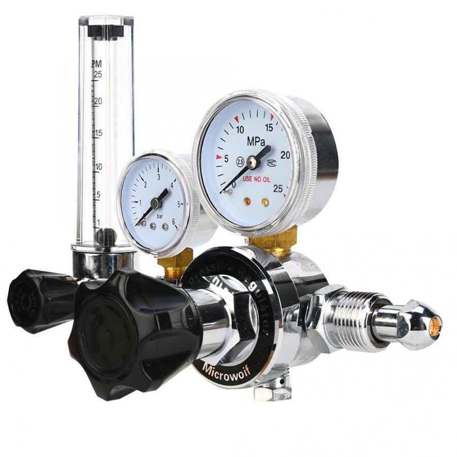 Gas Regulator Argon Gas Regulator Pressure Reducer G5/8 CGA580 Outlet Adjustable Pressure Air Compressor Pressure Regulator