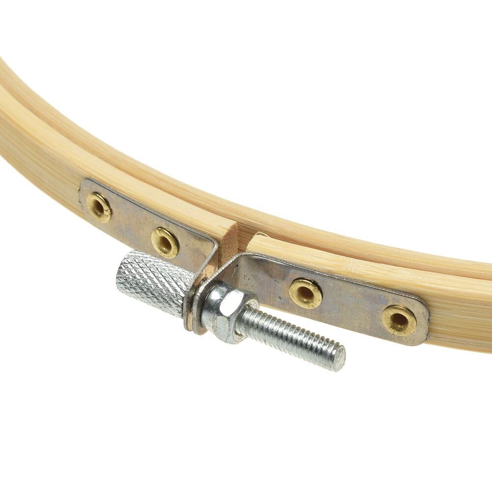 1Pcs 13-43cm Wooden Handy Cross Stitch Machine Embroidery Hoop Ring Bamboo Frame Embroidery Hoop Round Needlecraft Sewing
