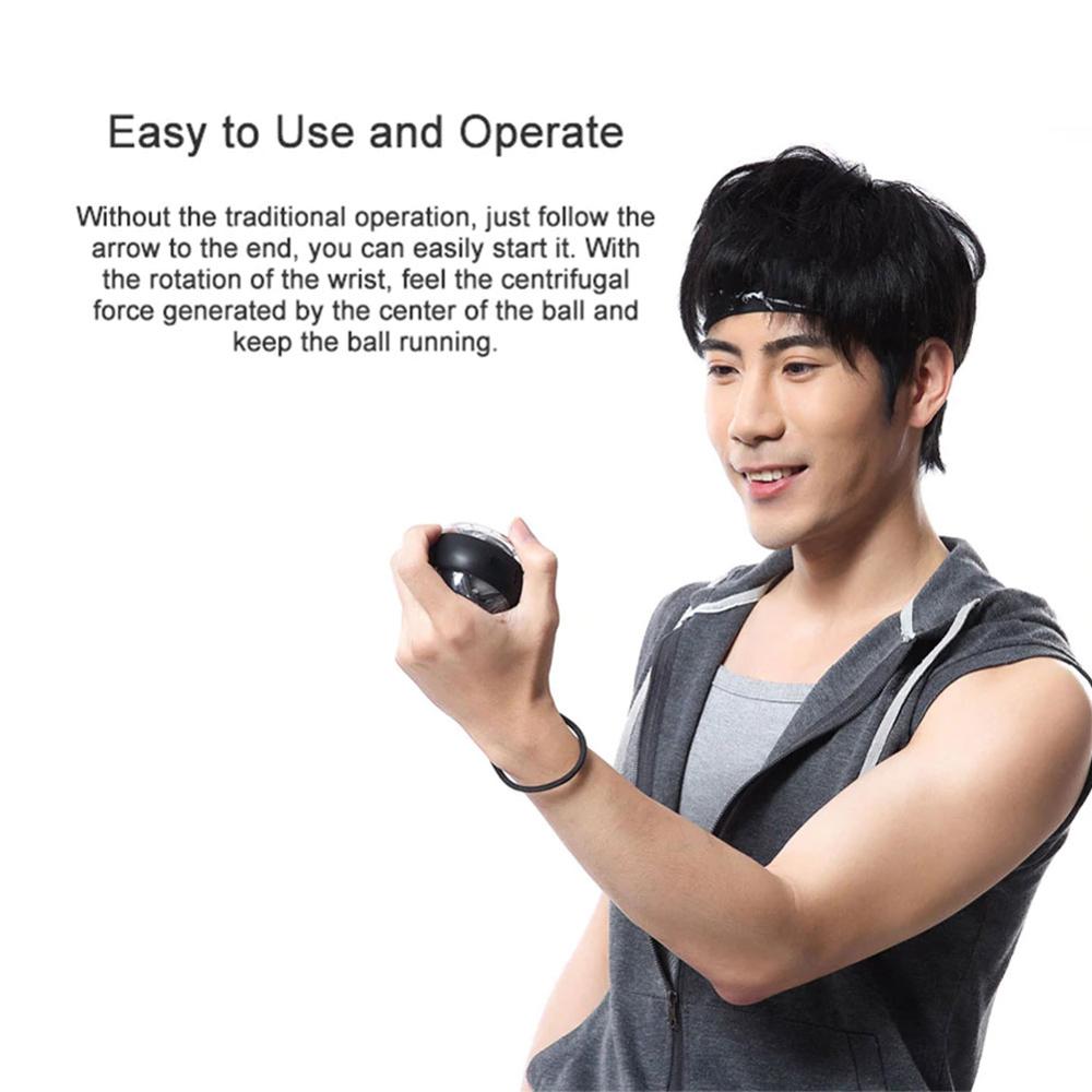 Fitness Handgelenk Ball Trainer Hand Grip Exerciser Finger Powerball Trainer Gym Hand Handgelenk Grip Exerciser Sport Fitness Ausrüstung