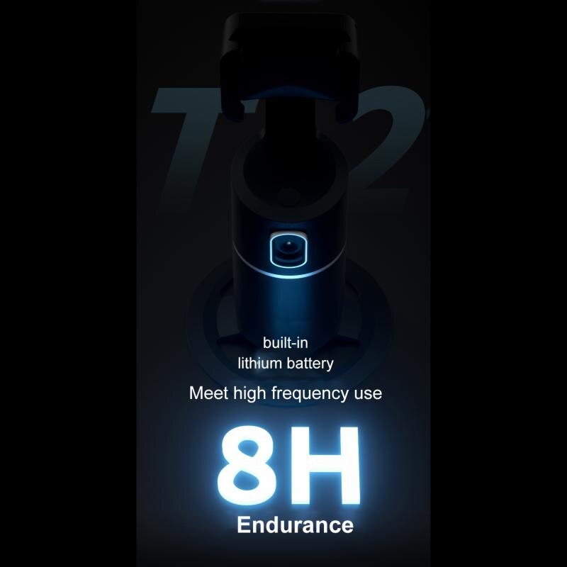 AI Smart Phone PTZ 360-degree Follow-up VLOG Video Photography Live Support Tripod Handheld Stabilizer For Platform Live C0K0