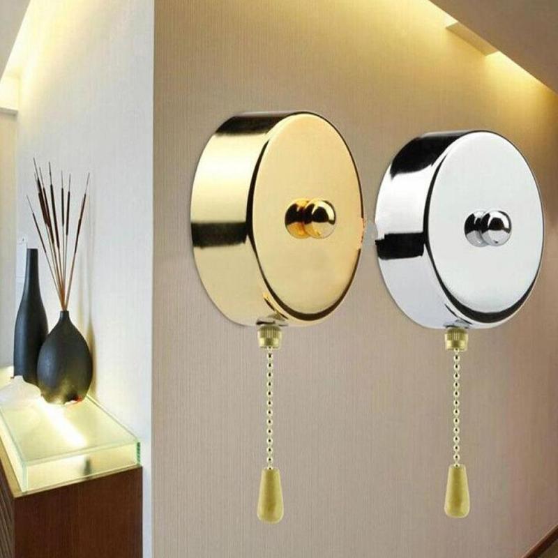 3*2.2*1.6cm Light Universal Ceiling Fan Wall Light Lamp Replacement Switch Cord Pull Tool Bedside Control Pull Switch Chain R5G5