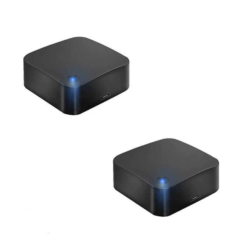 Smart Remote Universal Controller Wireless WiFi-IR Tuya Smart Life APP WiFi Infrared Air Conditioner TV Remote Controller: 2pcs