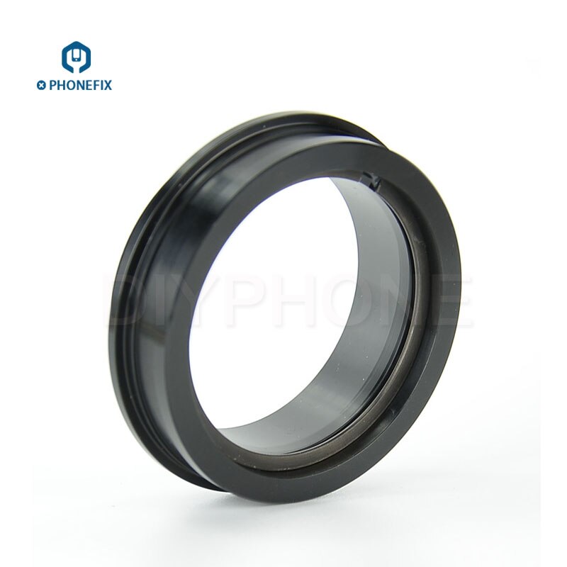 Lentille de protection anti-poussière pour microscope stéréo, couvercle en verre, prévention de l'huile de contrôle de la fumée, D343