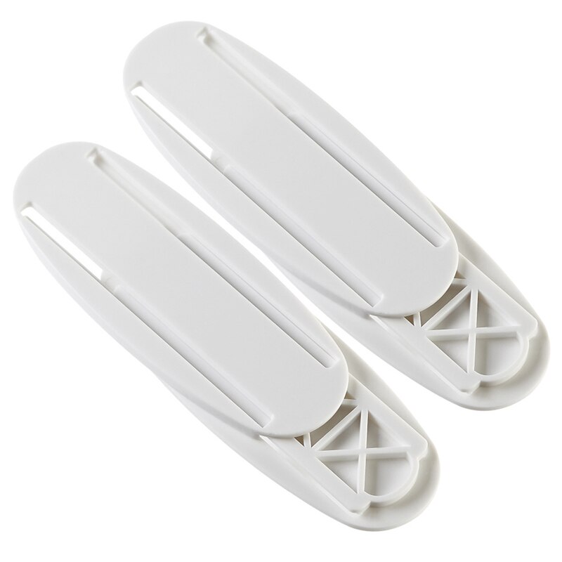 stekkerdoos ophangen 4Pcs Zelfklevende Power Strip Houder Desktop Socket Opknoping Houder Fixator Muur Gemonteerde Afstandsbediening Houder Punch Gratis plug Stickers: 2pcs