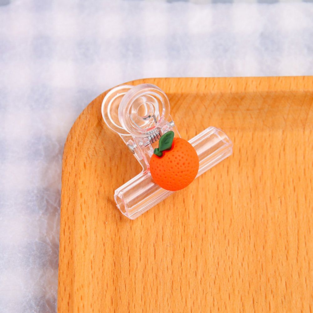 Plastic Index Klem Bindmiddel Clip Pagina Houder Cartoon Snacks Afdichting Clip Transparante Clip Paperclip Bindmiddel Clips