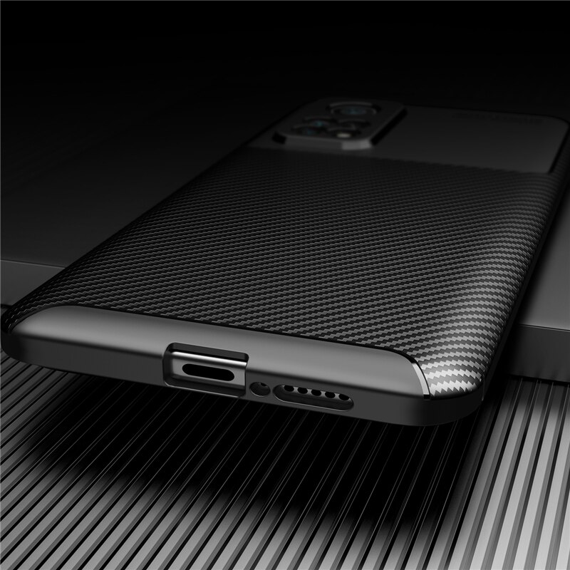 For Xiaomi Mi 10T Pro 5G Case Bumper Silicone Slim Carbon Fiber Back Case For Xiaomi Mi 10T Pro 5G Cover For Xiaomi Mi 10T Pro