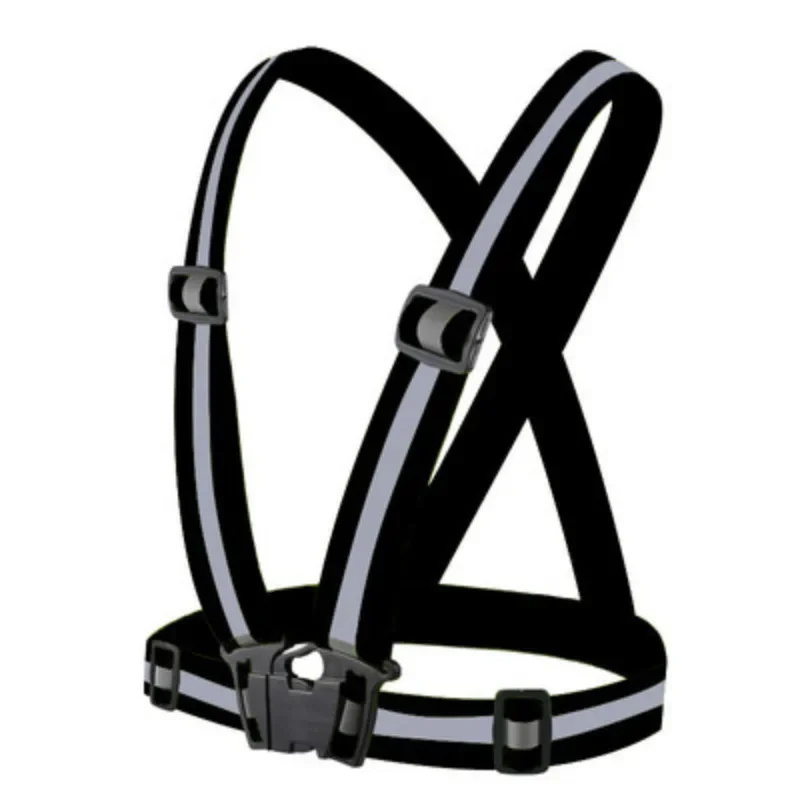 Reflective Vest for Workers Adjustable Harness Reflect Light Vest Belt for Night Riding Jogging Reflective Vests Roadway Safety: Blue